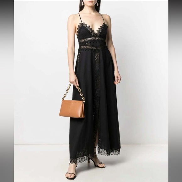 Charo Ruiz Imagen Black long dress. Size M. New with the Tags! -  www.rajagirimanappuram.com